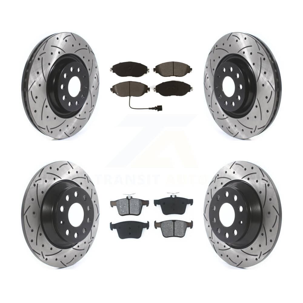 Transit Auto - KDS-100641 - Front and Rear Disc Brake Kits