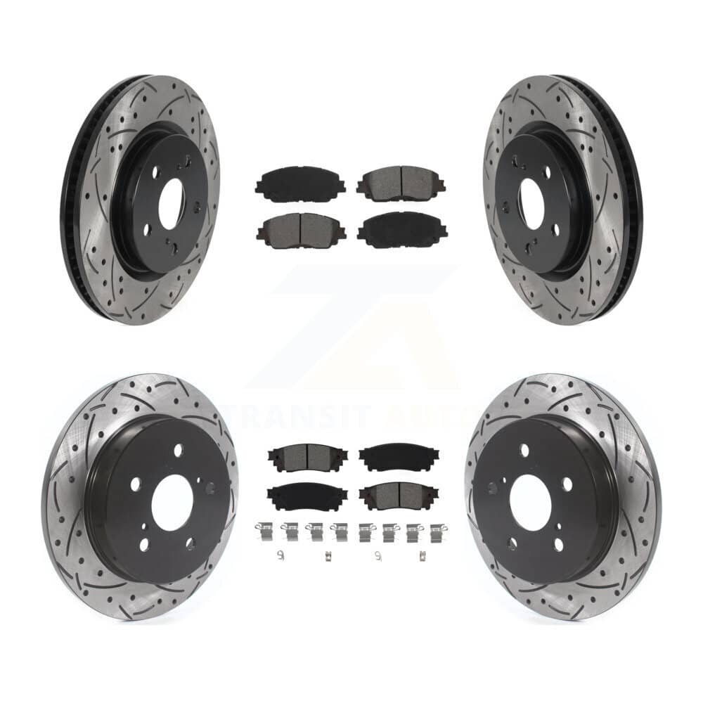 Transit Auto - KDS-100646 - Front and Rear Disc Brake Kits