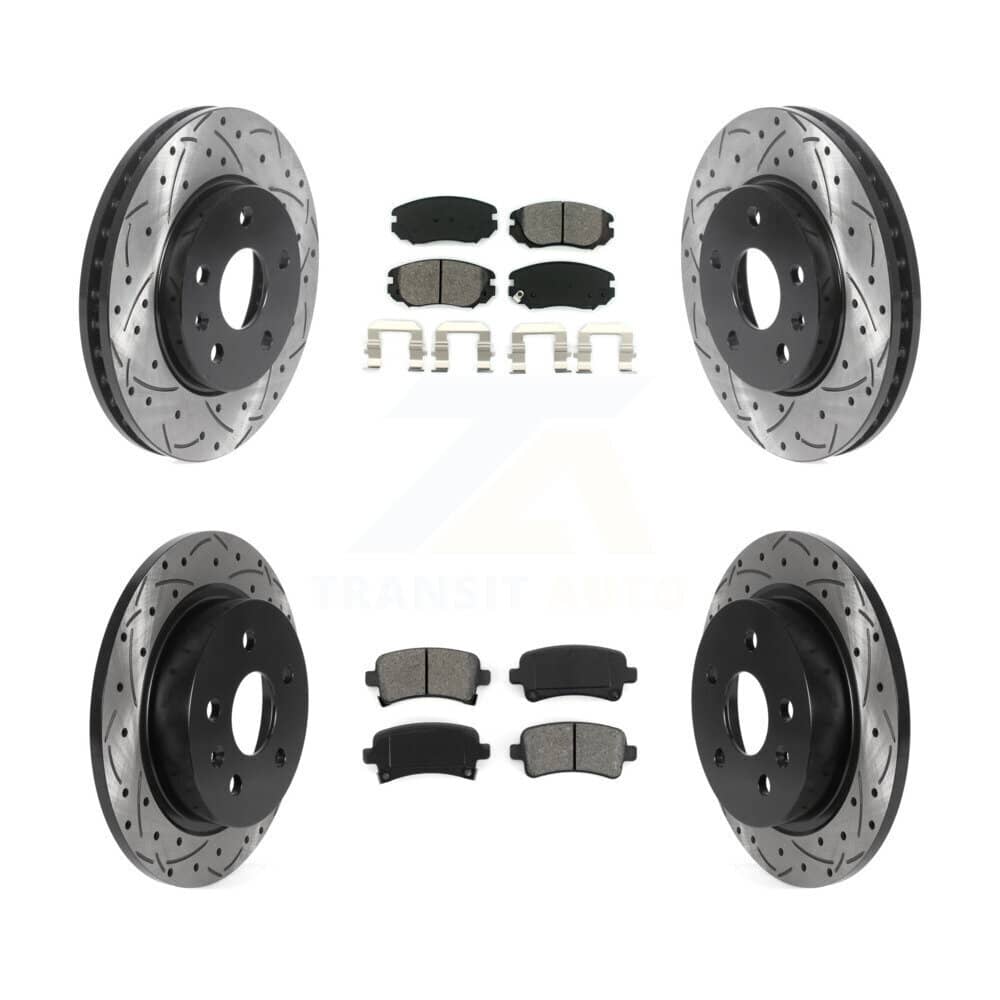 Transit Auto - KDS-100706 - Front and Rear Disc Brake Kits