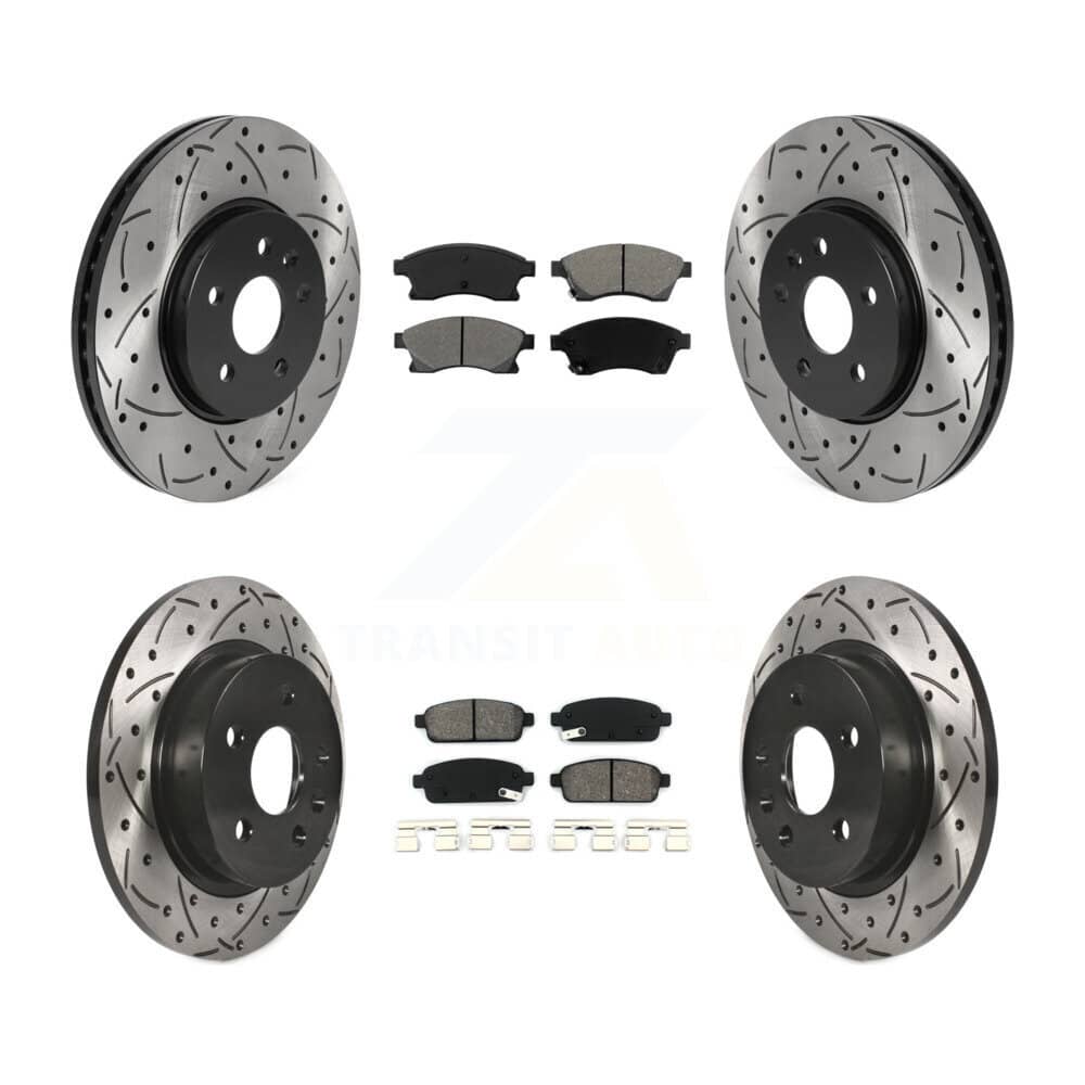 Transit Auto - KDS-100709 - Front and Rear Disc Brake Kits
