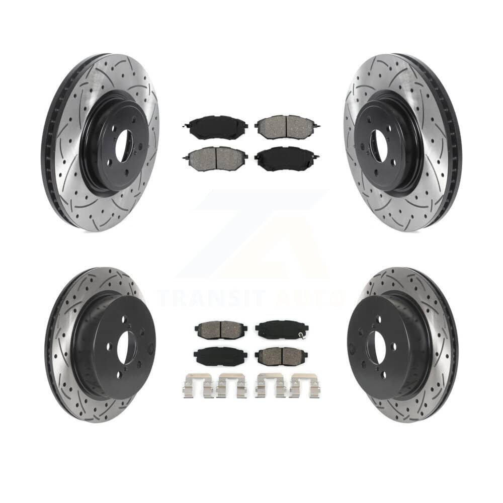 Transit Auto - KDS-100727 - Front and Rear Disc Brake Kits