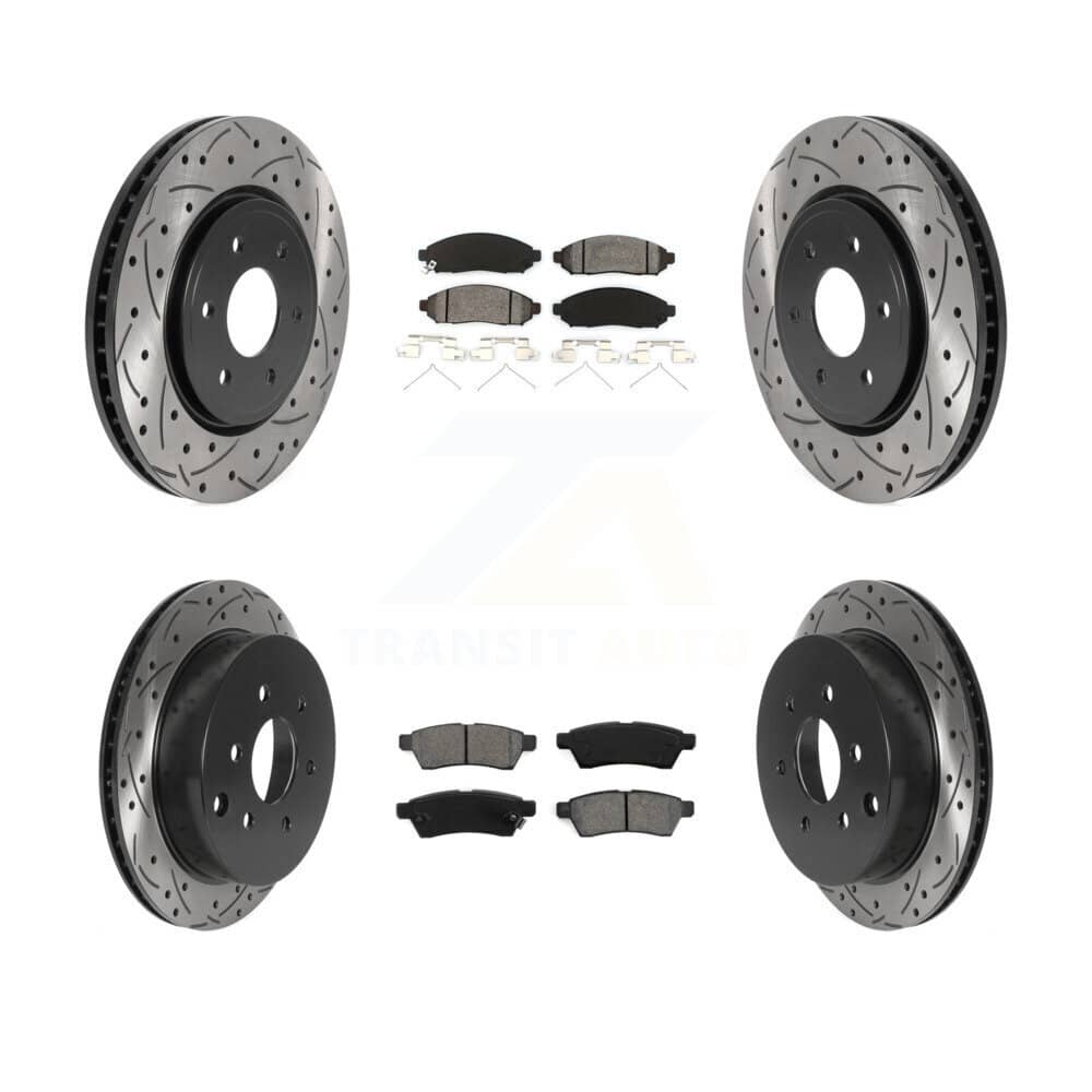 Transit Auto - KDS-100728 - Front and Rear Disc Brake Kits