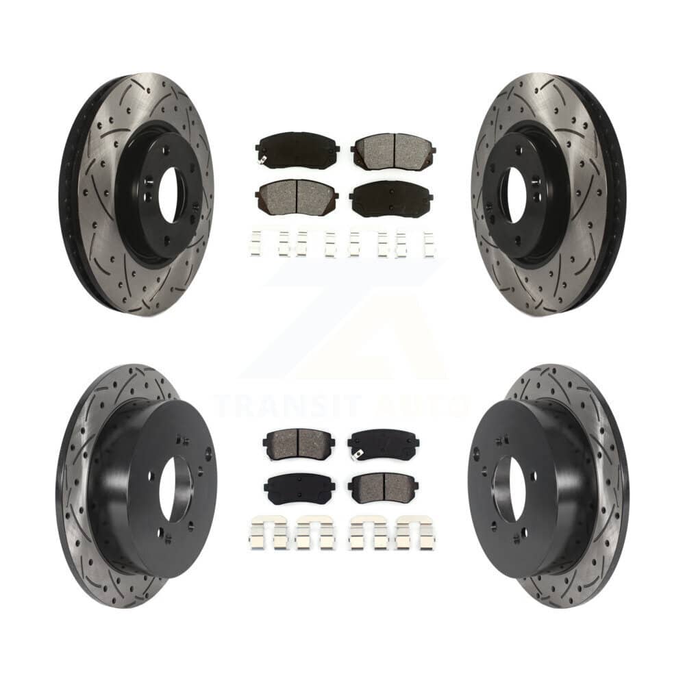 Transit Auto - KDS-100730 - Front and Rear Disc Brake Kits