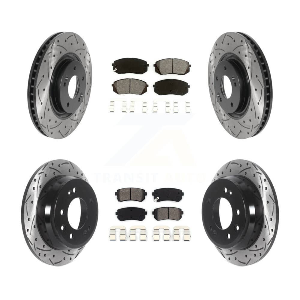 Transit Auto - KDS-100753 - Front and Rear Disc Brake Kits