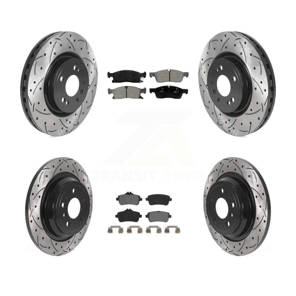 Transit Auto - KDS-100768 - Front and Rear Disc Brake Kits
