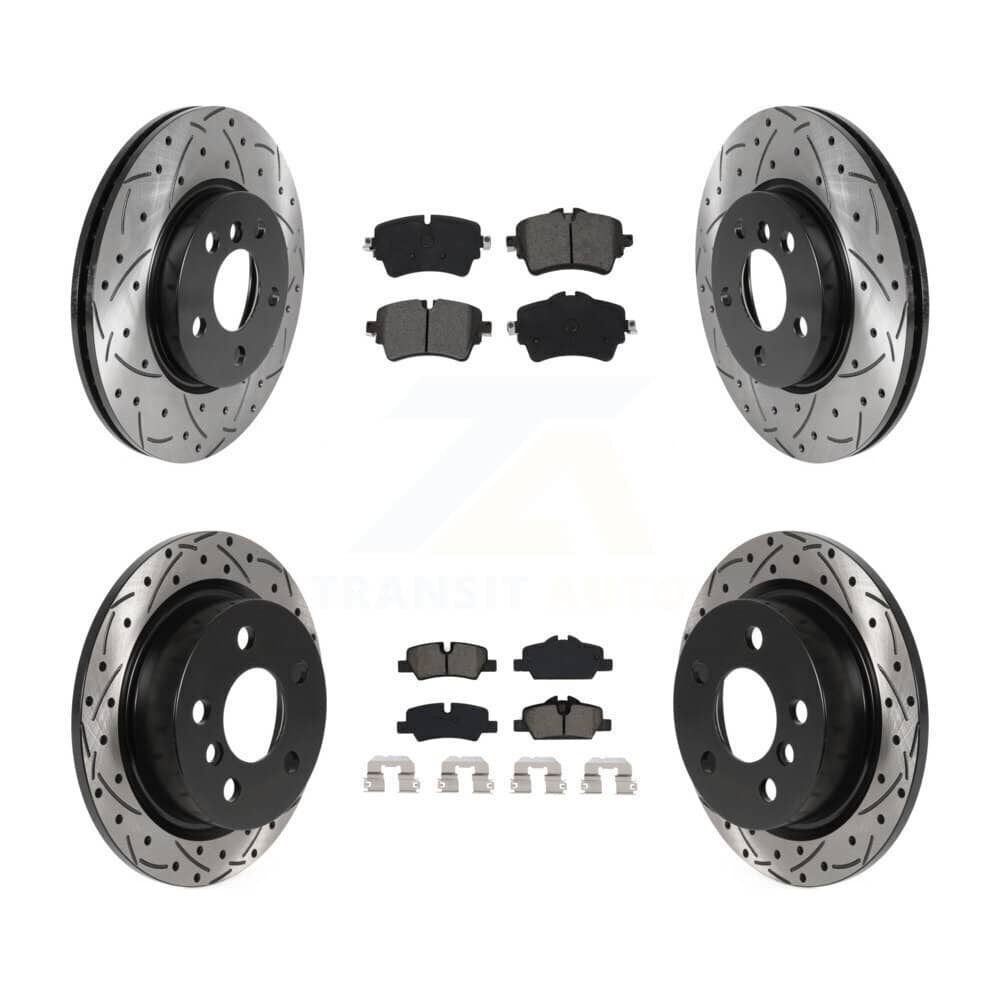 Transit Auto - KDS-100773 - Front and Rear Disc Brake Kits
