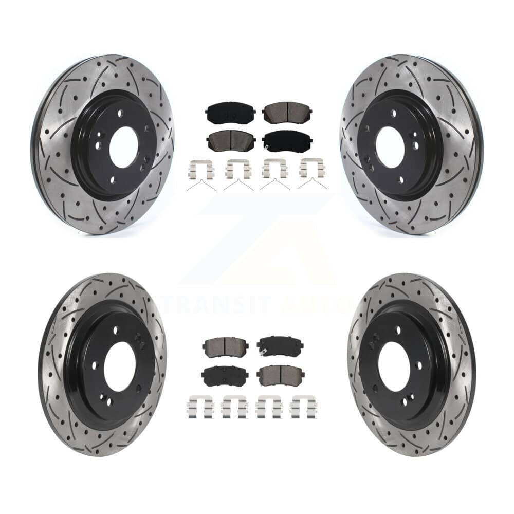 Transit Auto - KDS-100778 - Front and Rear Disc Brake Kits