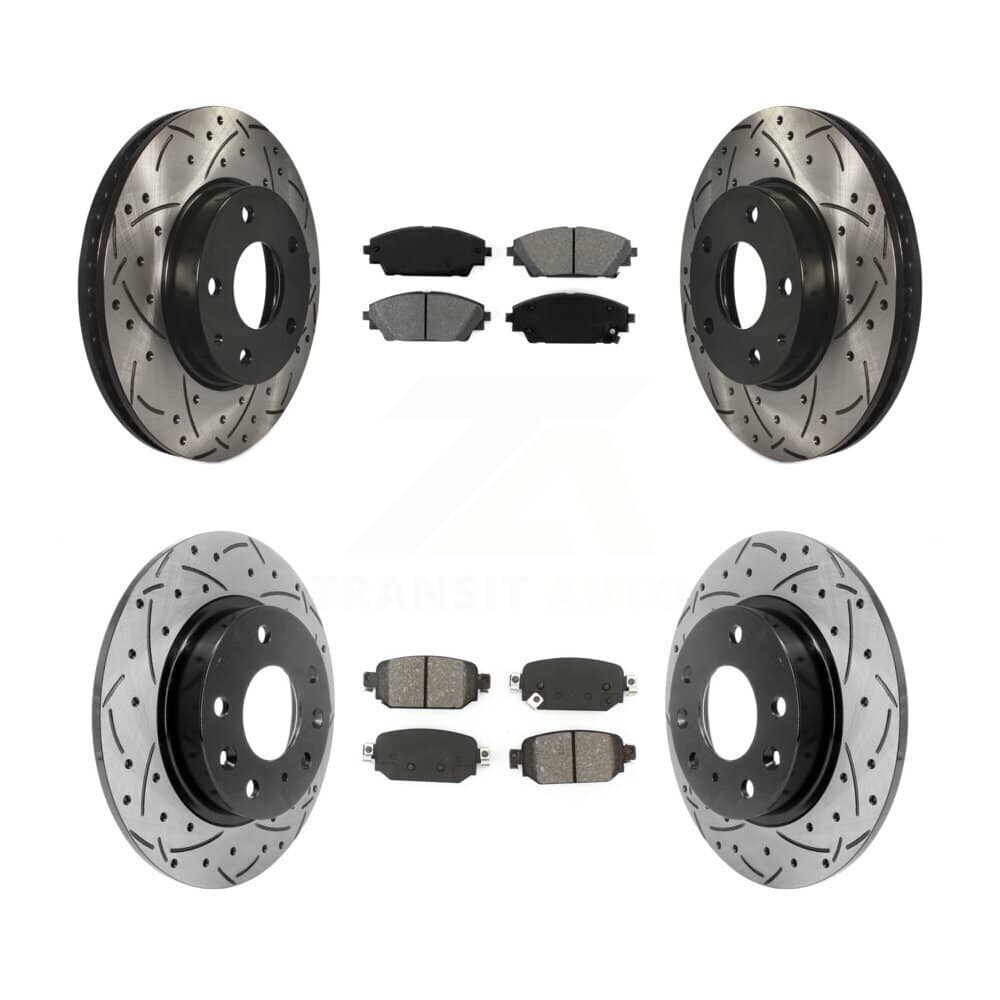Transit Auto - KDS-100840 - Front and Rear Disc Brake Kits