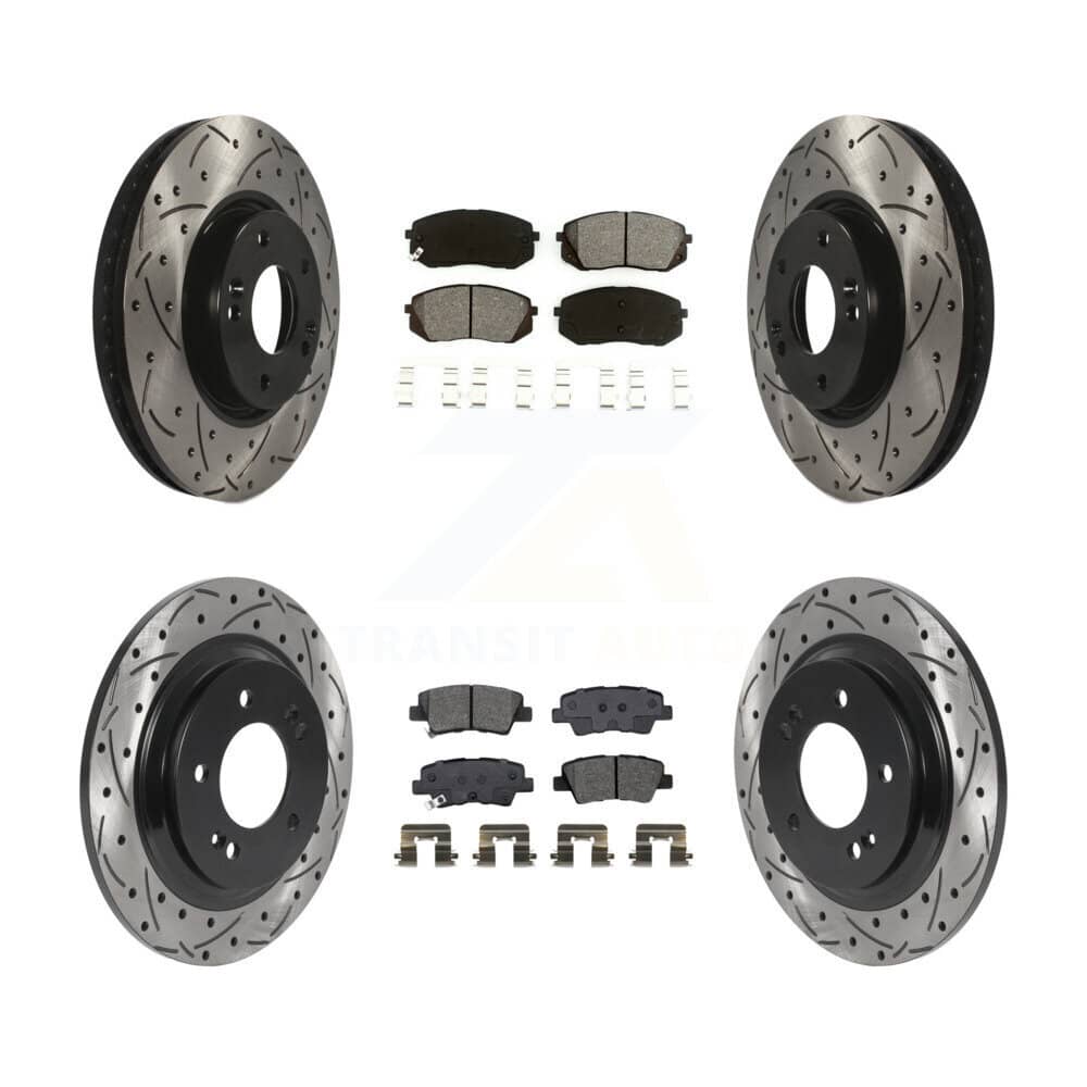 Transit Auto - KDS-100878 - Front and Rear Disc Brake Kits