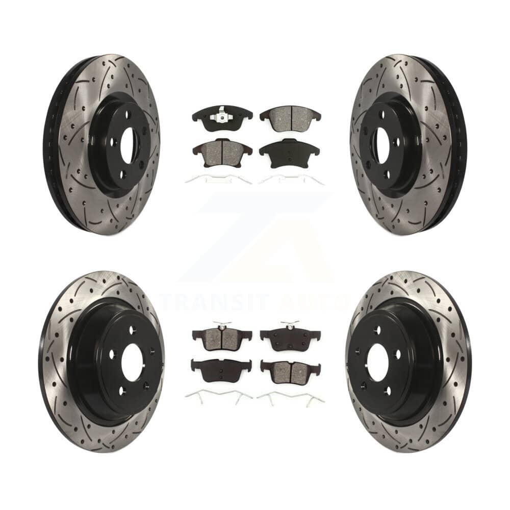 Transit Auto - KDS-100893 - Front and Rear Disc Brake Kits
