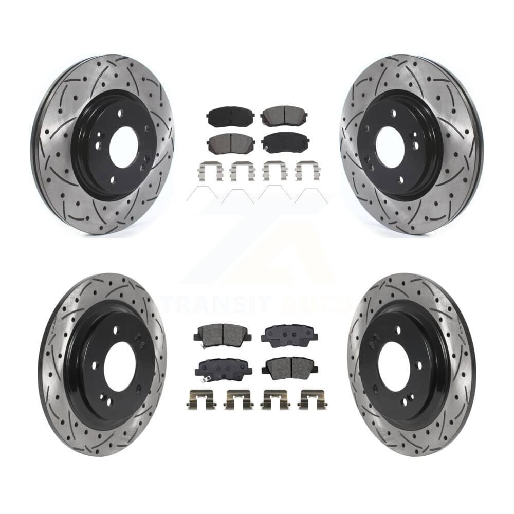 Transit Auto - KDS-100925 - Front and Rear Disc Brake Kits