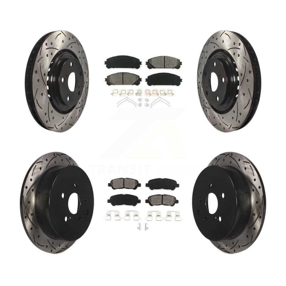 Transit Auto - KDS-100932 - Front and Rear Disc Brake Kits