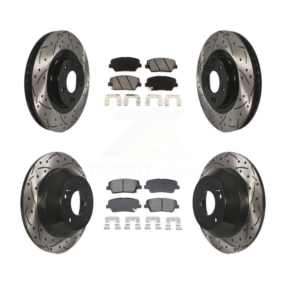Transit Auto - KDS-100956 - Front and Rear Disc Brake Kits