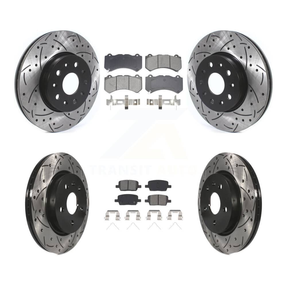 Transit Auto - KDS-100964 - Front and Rear Disc Brake Kits