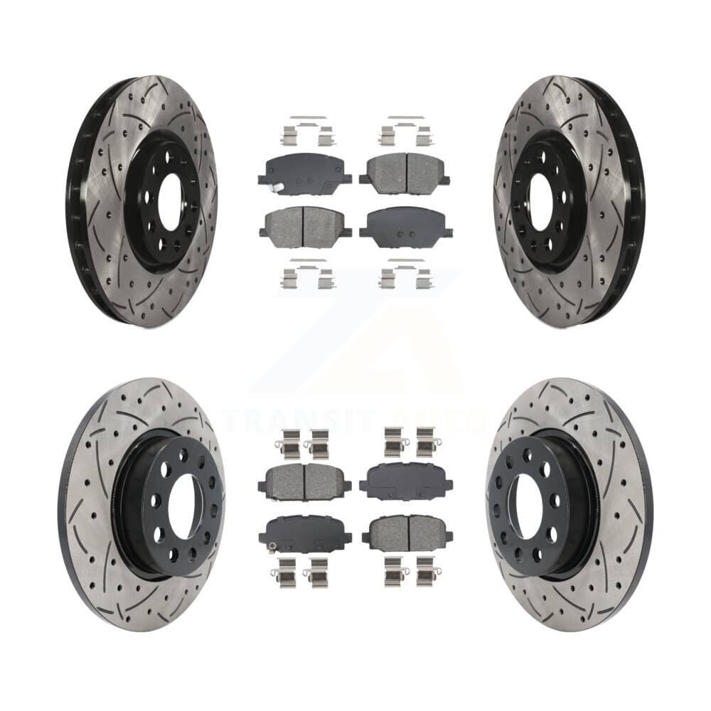 Transit Auto - KDS-100970 - Front and Rear Disc Brake Kits