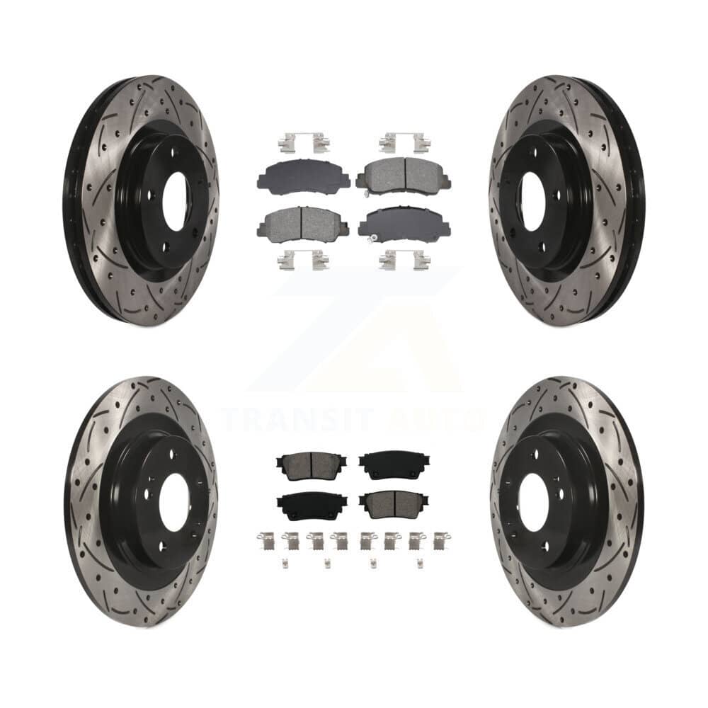 Transit Auto - KDS-100988 - Front and Rear Disc Brake Kits