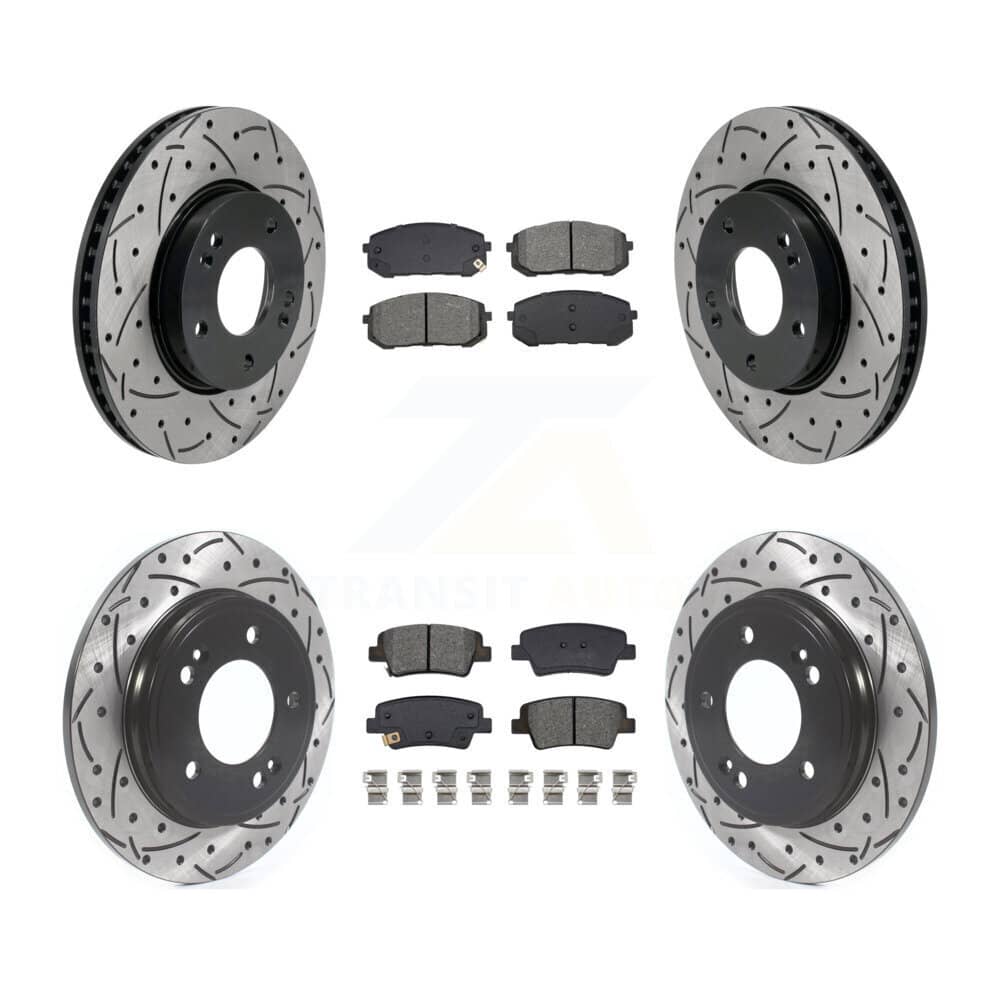 Transit Auto - KDS-100995 - Front and Rear Disc Brake Kits