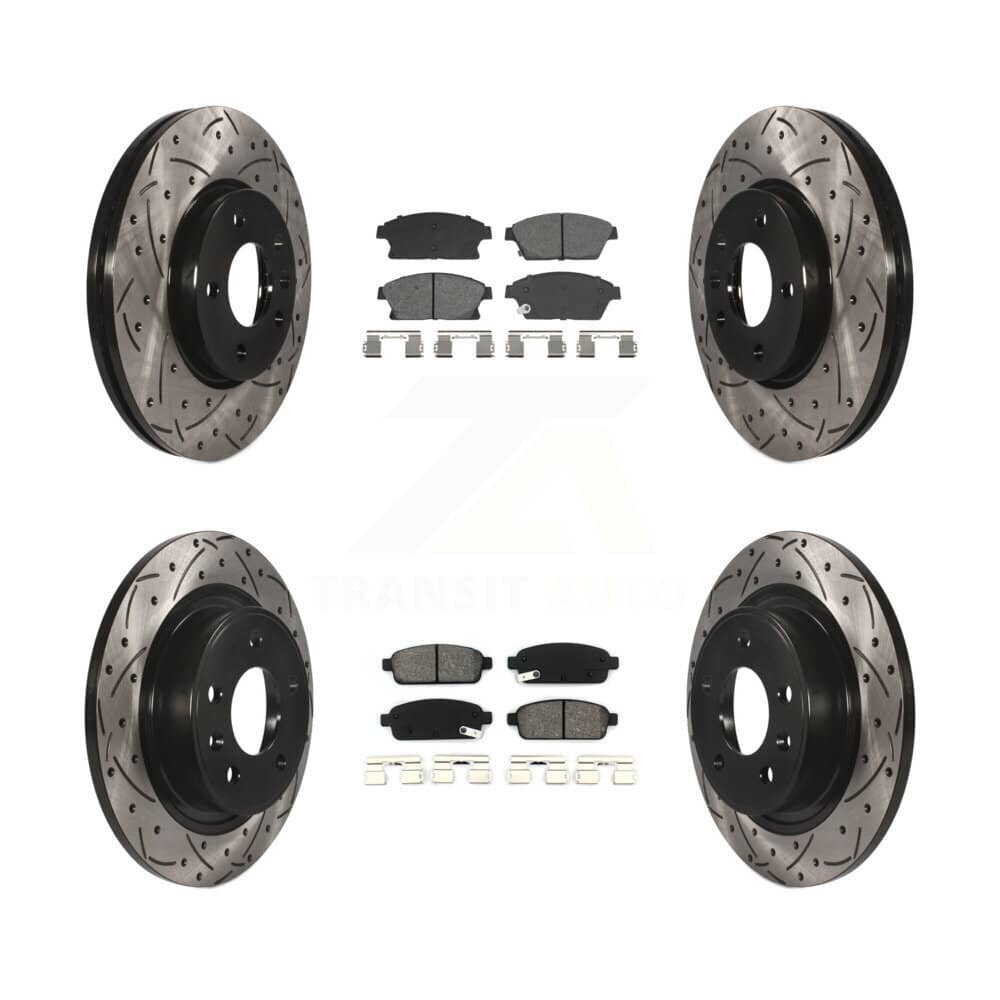 Transit Auto - KDS-101002 - Front and Rear Disc Brake Kits