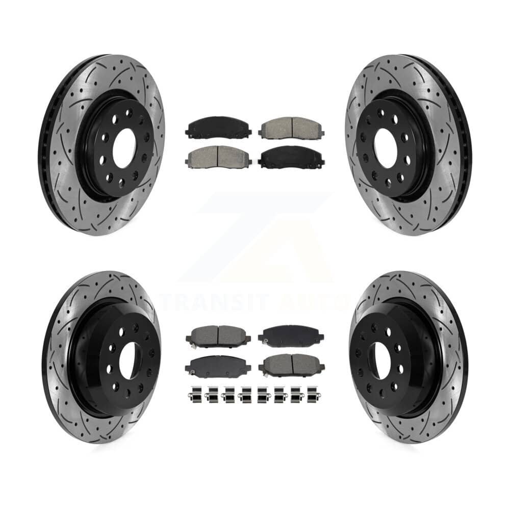 Transit Auto - KDS-101004 - Front and Rear Disc Brake Kits