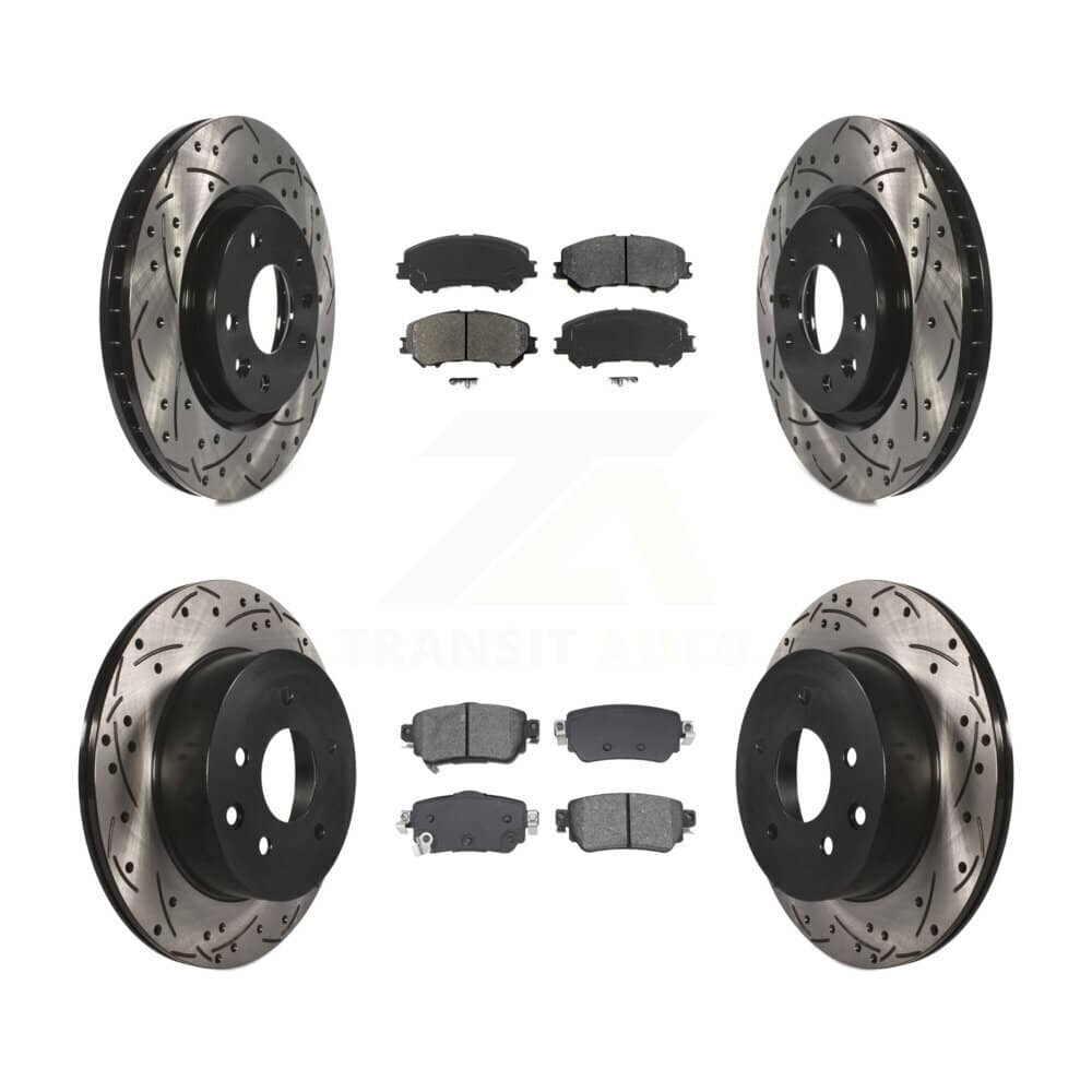 Transit Auto - KDS-101010 - Front and Rear Disc Brake Kits