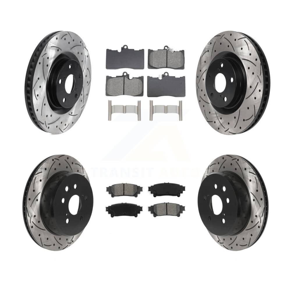 Transit Auto - KDS-101099 - Front and Rear Disc Brake Kits