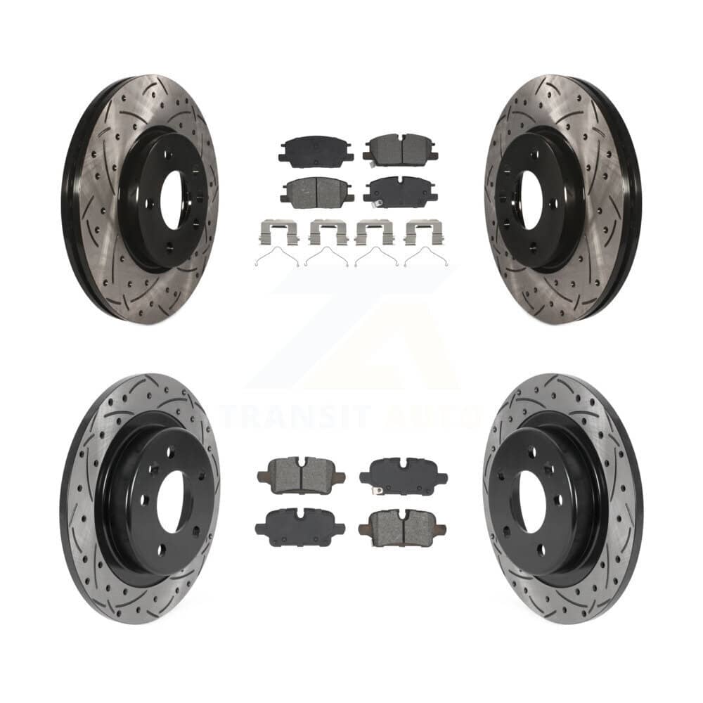 Transit Auto - KDS-101128 - Front and Rear Disc Brake Kits