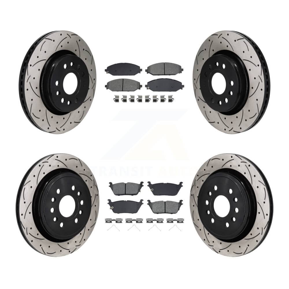 Transit Auto - KDS-101137 - Front and Rear Disc Brake Kits