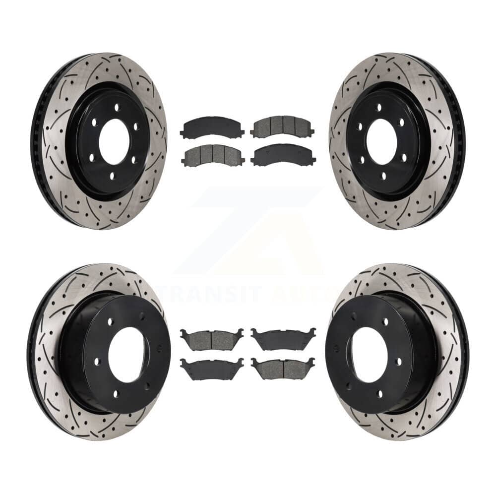 Transit Auto - KDS-101141 - Front and Rear Disc Brake Kits