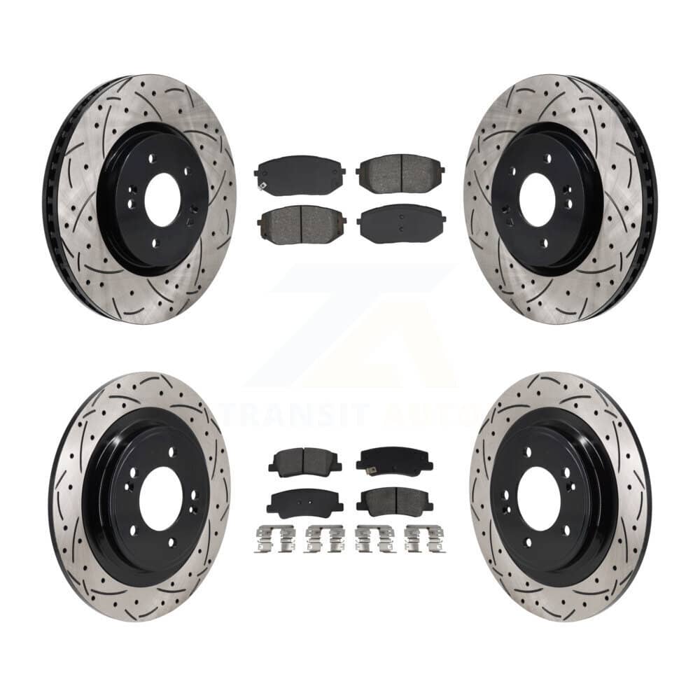 Transit Auto - KDS-101142 - Front and Rear Disc Brake Kits