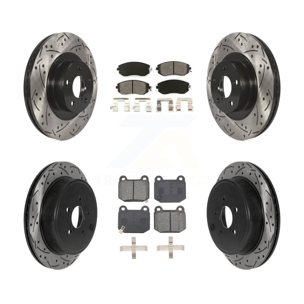 Transit Auto - KDS-101145 - Front and Rear Disc Brake Kits