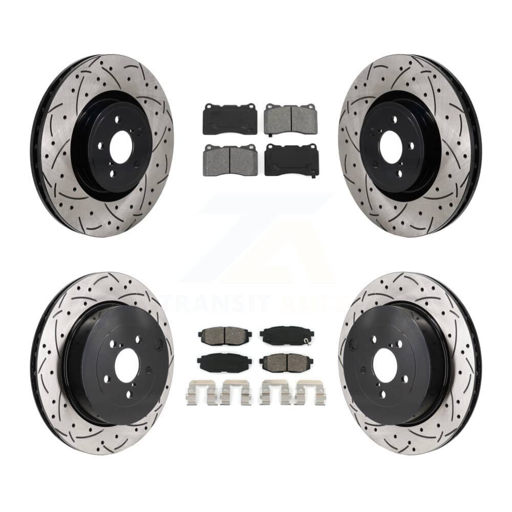 Transit Auto - KDS-101146 - Front and Rear Disc Brake Kits