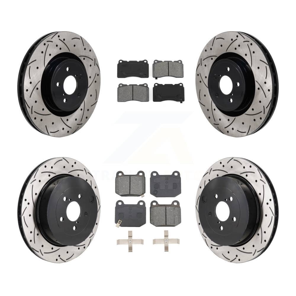 Transit Auto - KDS-101147 - Front and Rear Disc Brake Kits