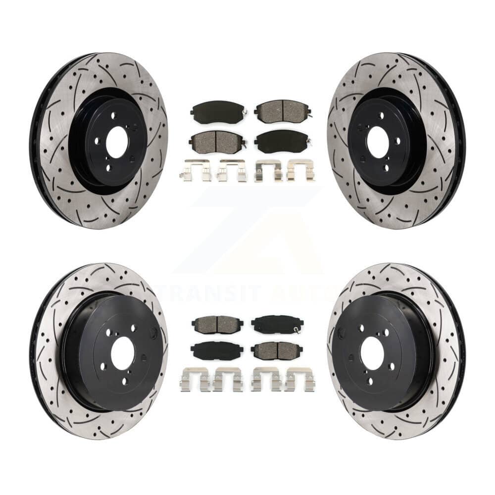 Transit Auto - KDS-101148 - Front and Rear Disc Brake Kits