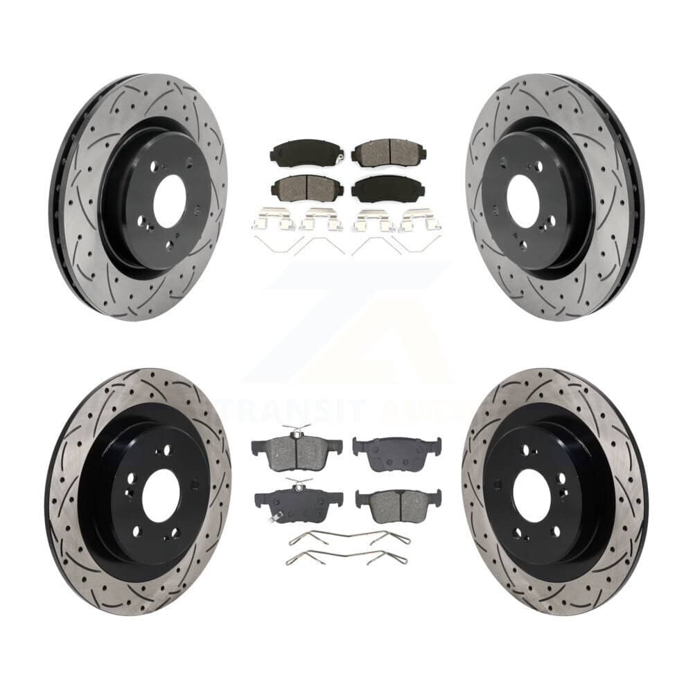 Transit Auto - KDS-101149 - Front and Rear Disc Brake Kits