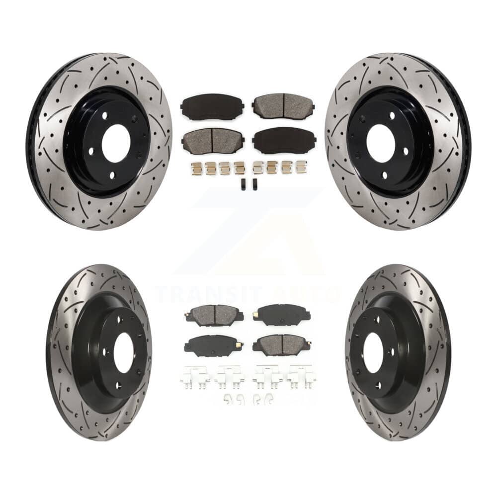Transit Auto - KDS-101152 - Front and Rear Disc Brake Kits