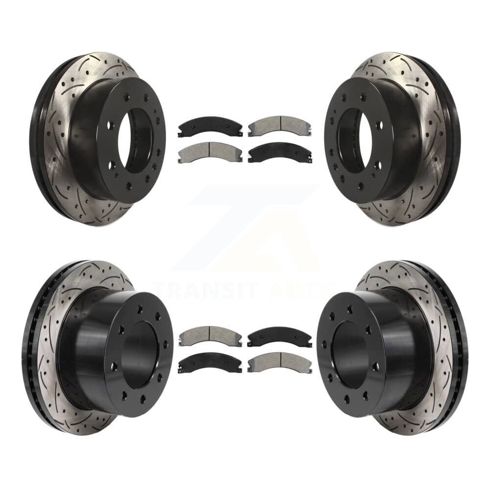 Transit Auto - KDS-101153 - Front and Rear Disc Brake Kits