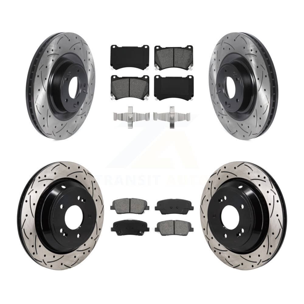 Transit Auto - KDS-101154 - Front and Rear Disc Brake Kits