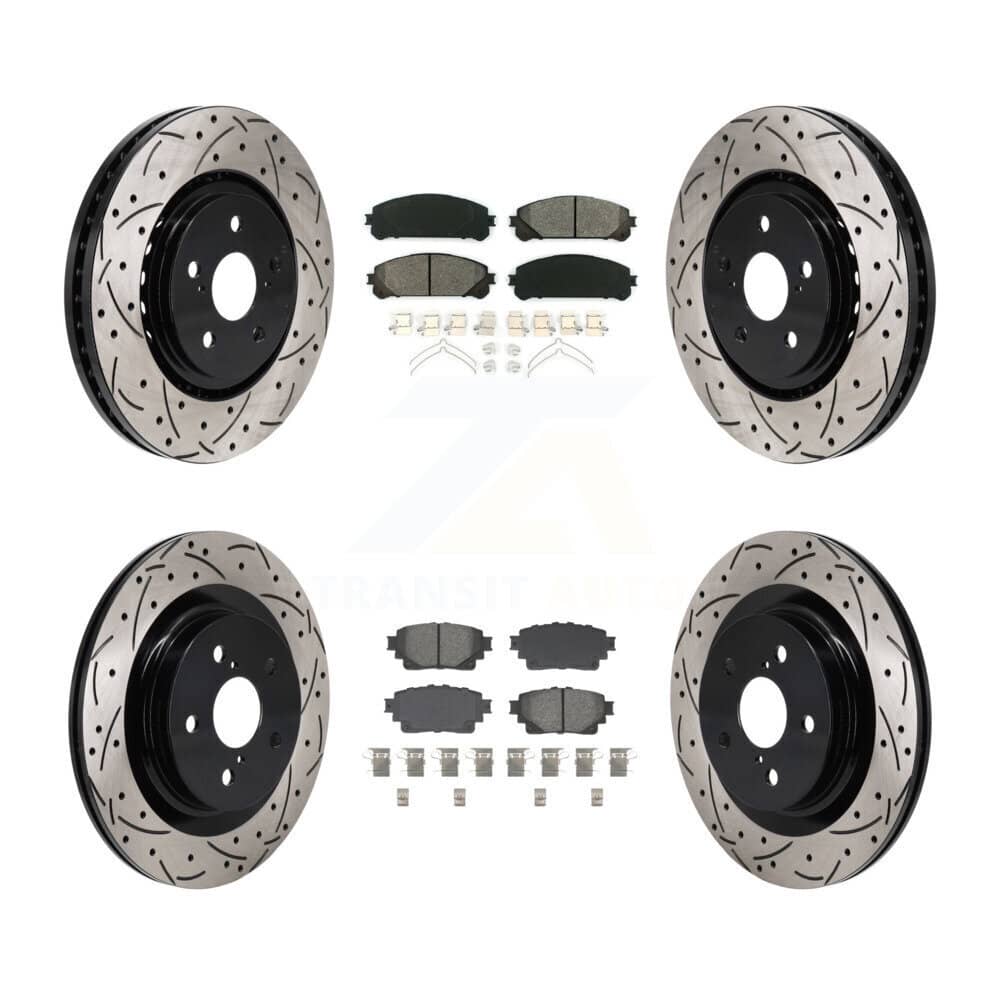 Transit Auto - KDS-101157 - Front and Rear Disc Brake Kits