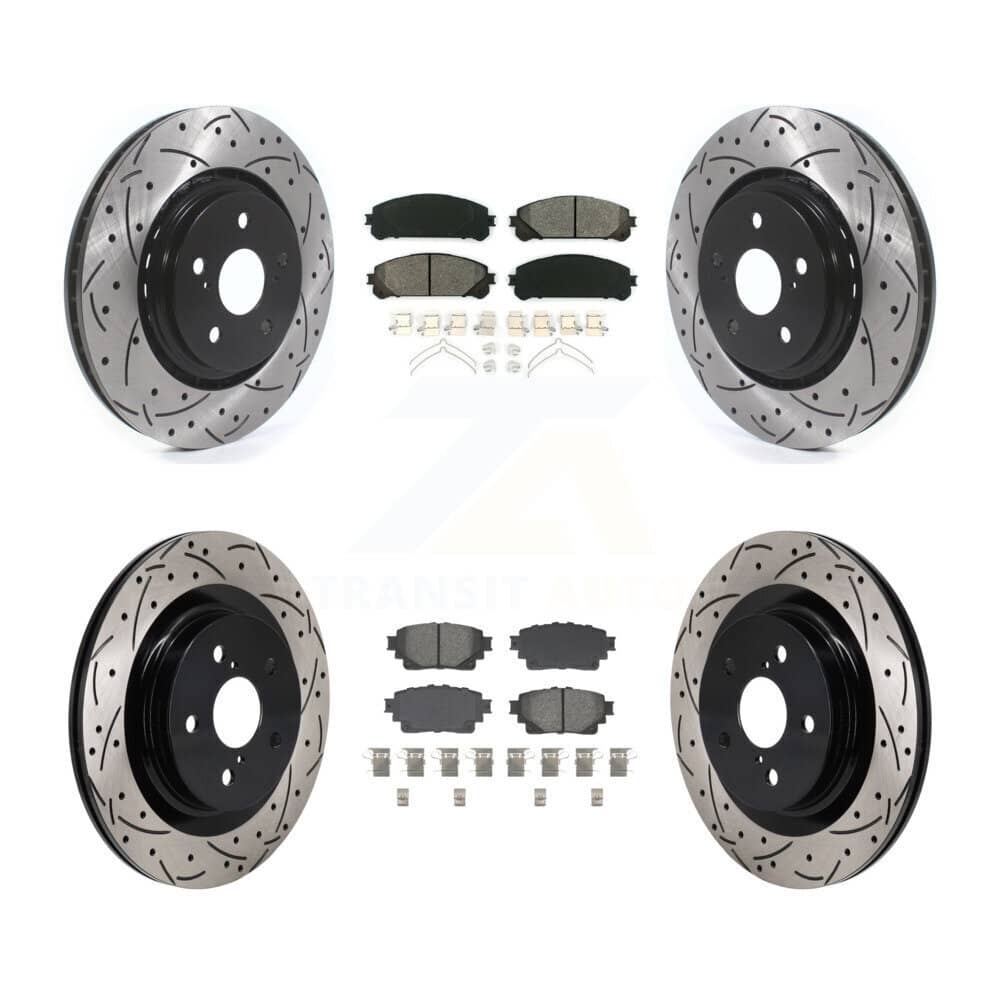 Transit Auto - KDS-101159 - Front and Rear Disc Brake Kits