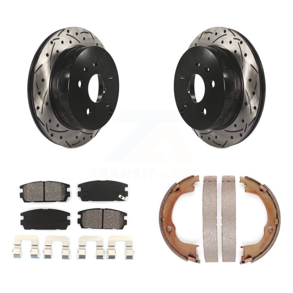 Transit Auto - KDS-101286 - Rear Disc Brake Kits