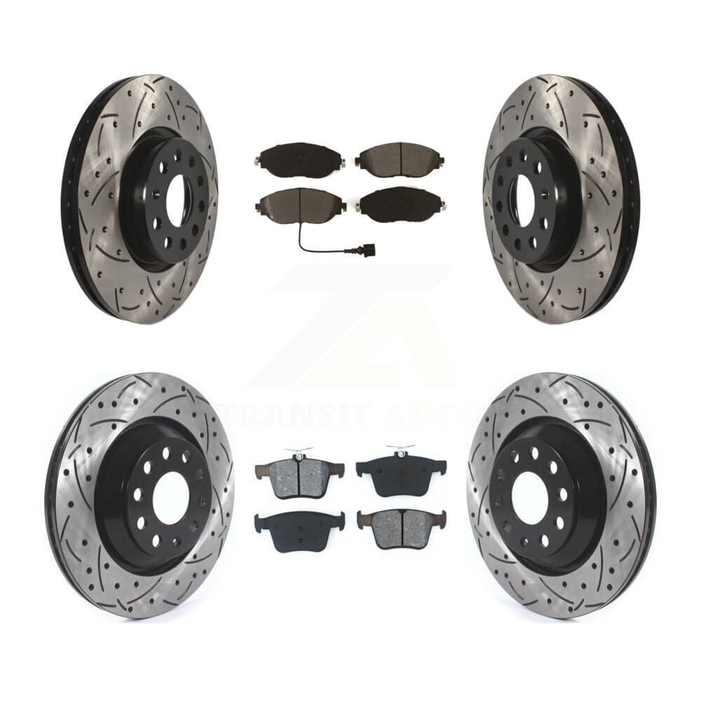 Transit Auto - KDS-101563 - Front and Rear Disc Brake Kits