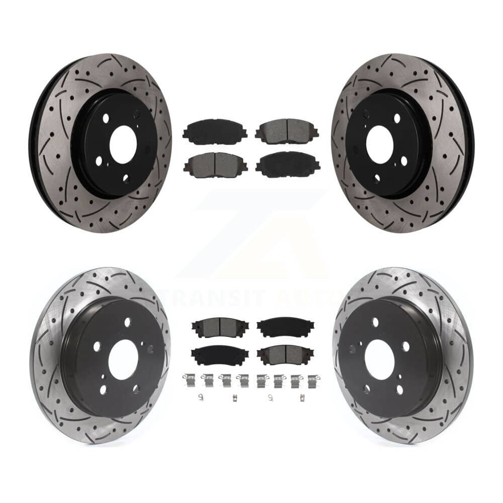 Transit Auto - KDS-101585 - Front and Rear Disc Brake Kits