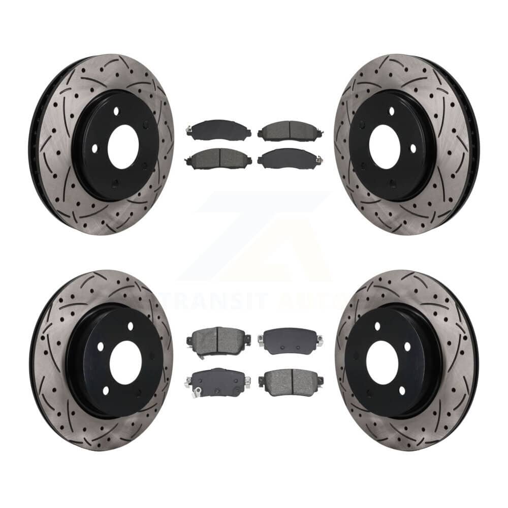 Transit Auto - KDS-101593 - Front and Rear Disc Brake Kits