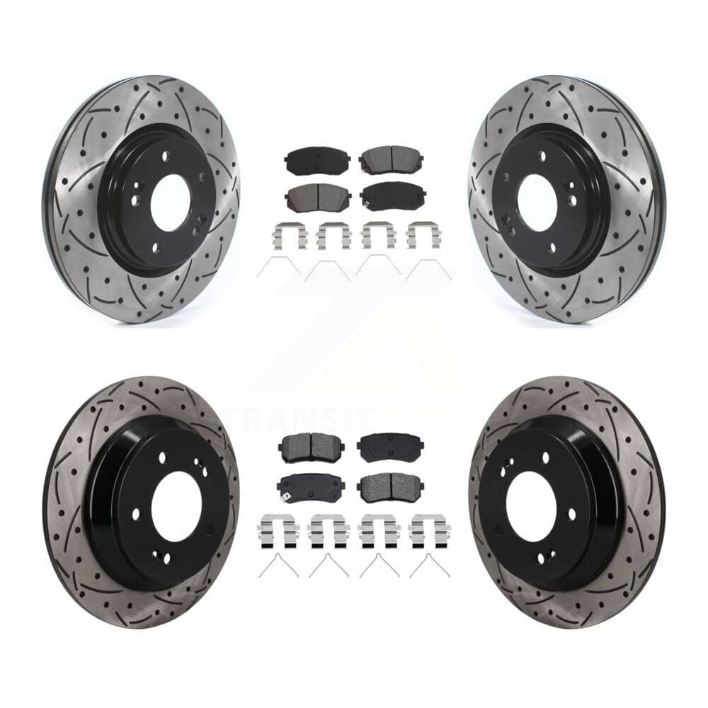 Transit Auto - KDS-101598 - Front and Rear Disc Brake Kits