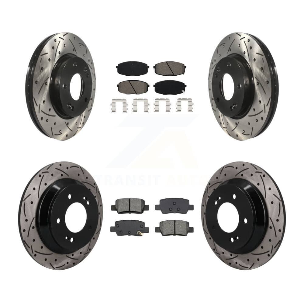 Transit Auto - KDS-101600 - Front and Rear Disc Brake Kits