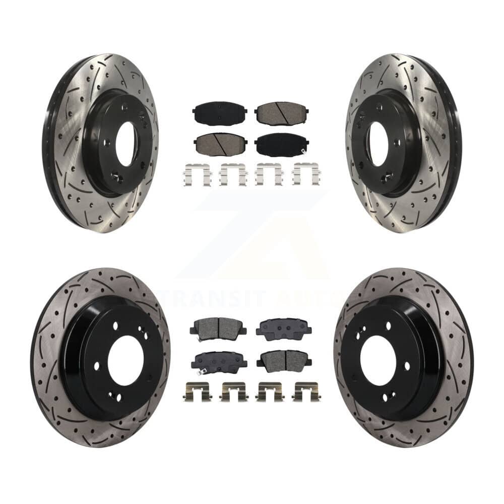 Transit Auto - KDS-101602 - Front and Rear Disc Brake Kits
