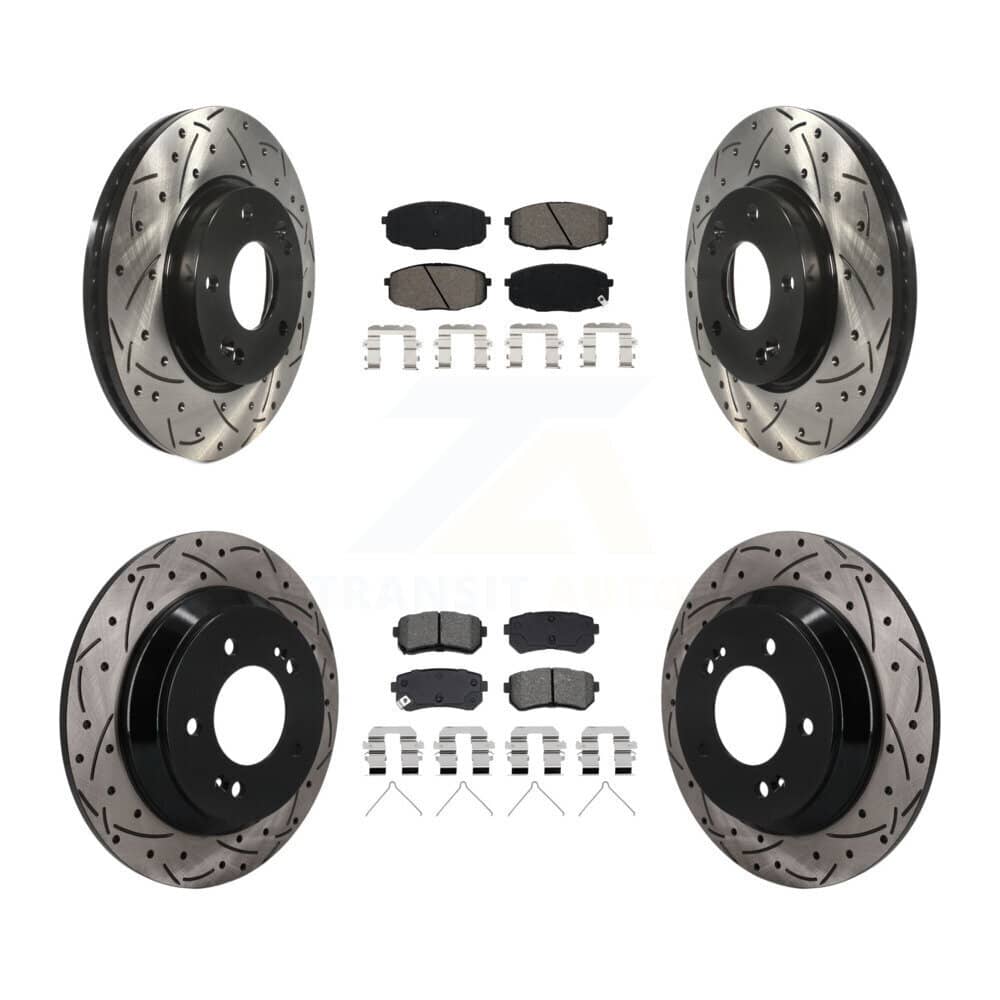 Transit Auto - KDS-101603 - Front and Rear Disc Brake Kits