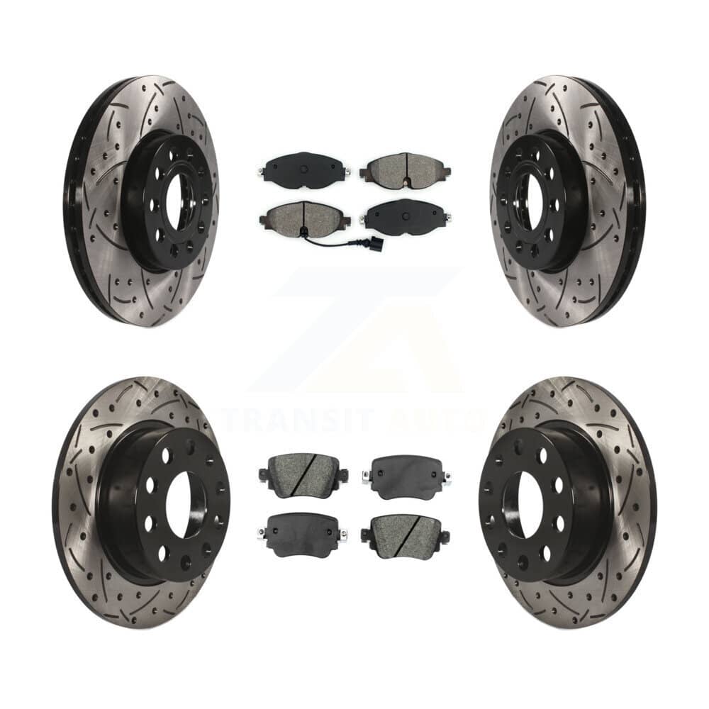 Transit Auto - KDS-101606 - Front and Rear Disc Brake Kits