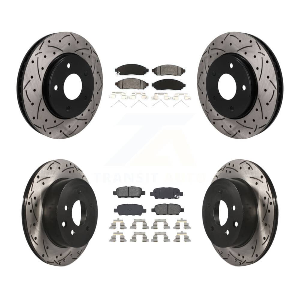 Transit Auto - KDS-101612 - Front and Rear Disc Brake Kits
