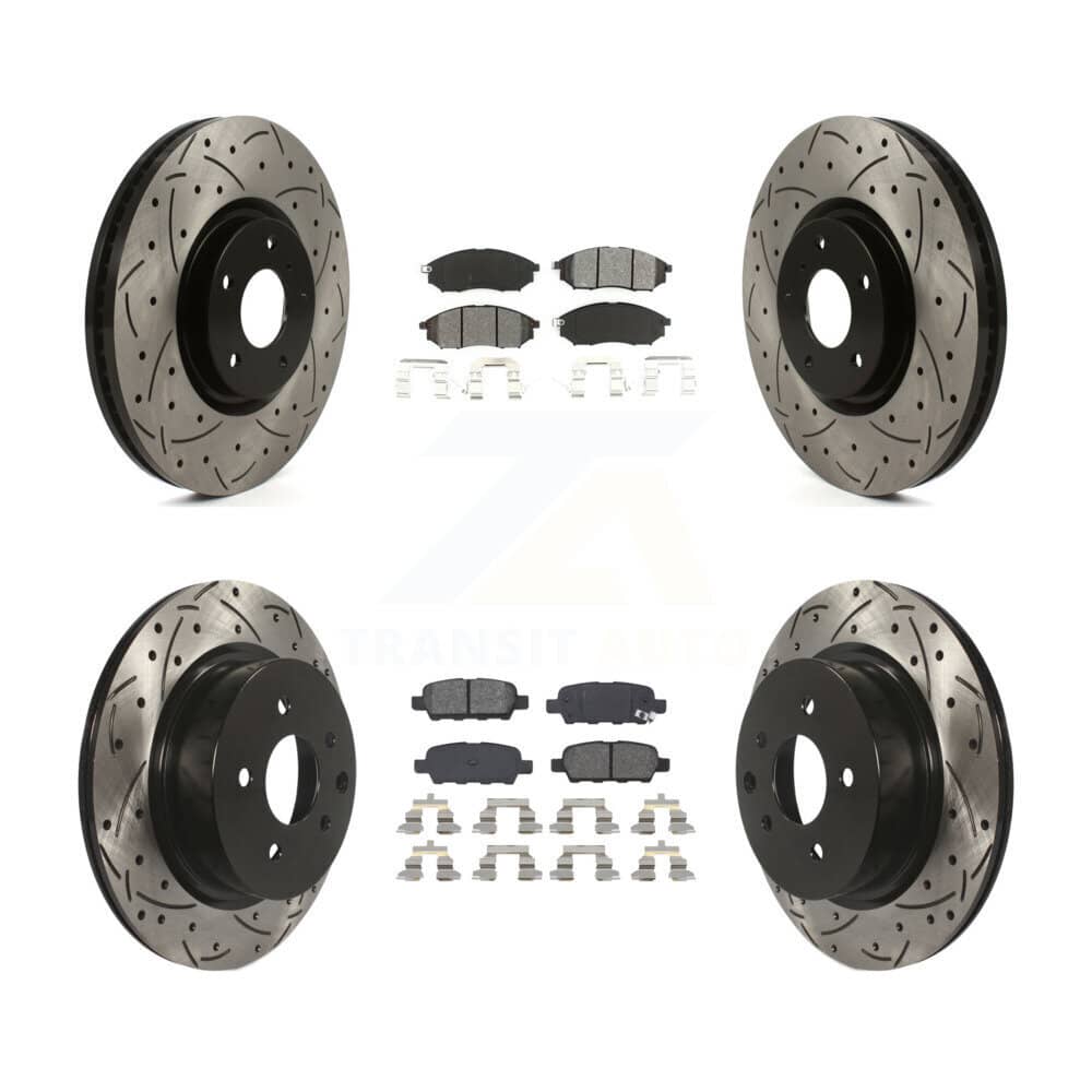 Transit Auto - KDS-101617 - Front and Rear Disc Brake Kits